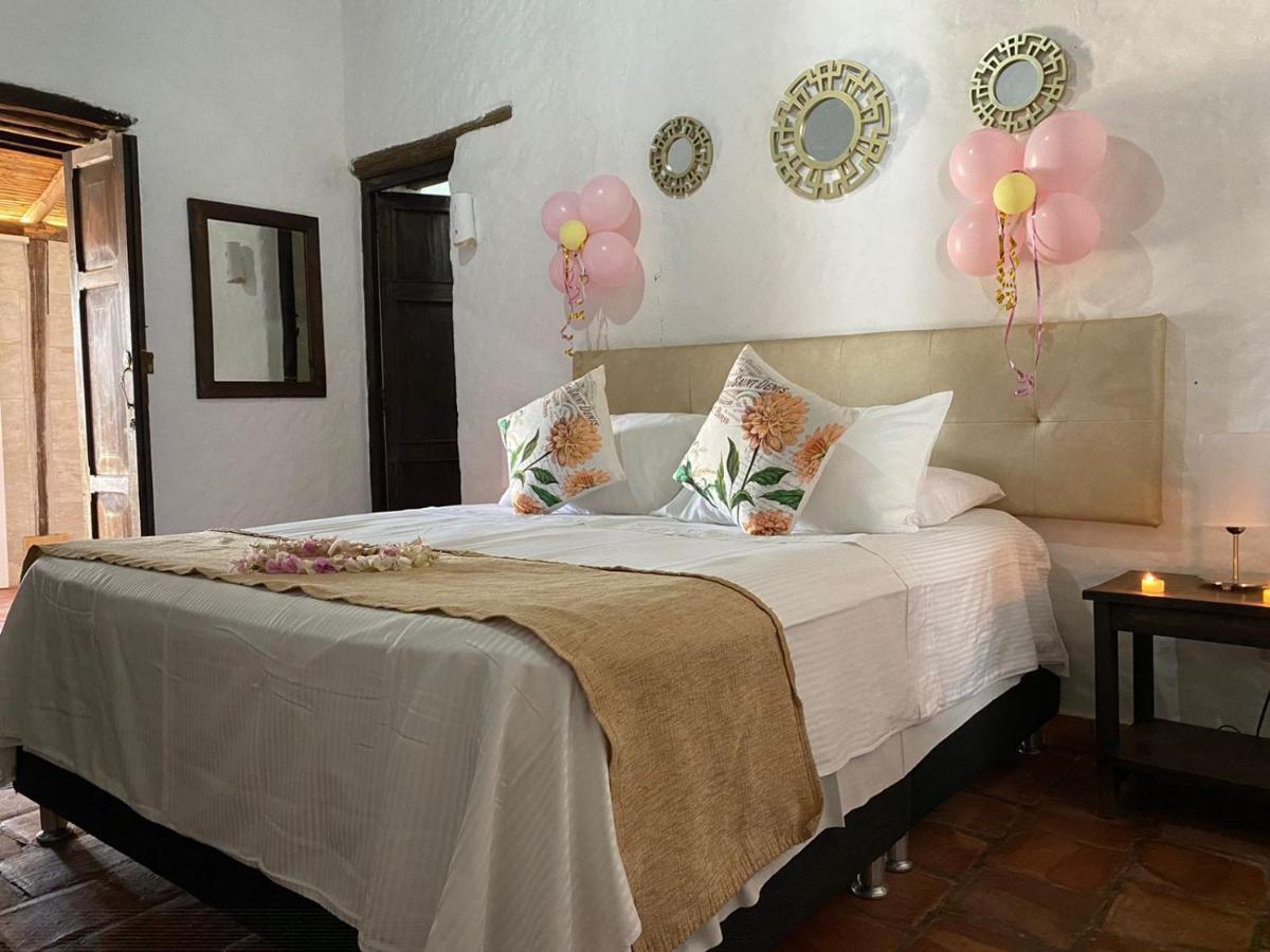 Hotel Y Spa Santos De Piedra Barichara Esterno foto