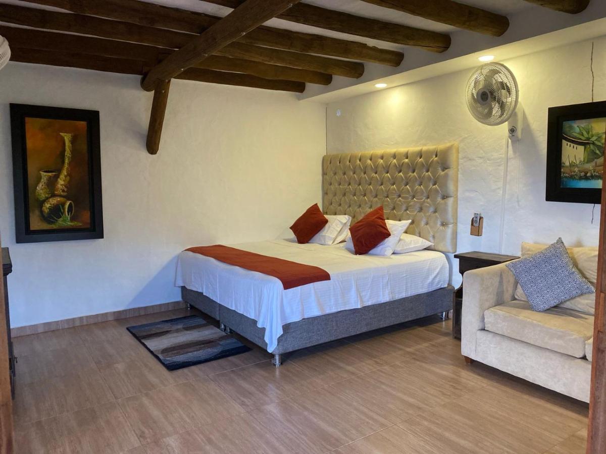 Hotel Y Spa Santos De Piedra Barichara Esterno foto