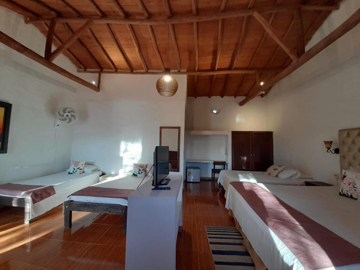 Hotel Y Spa Santos De Piedra Barichara Esterno foto